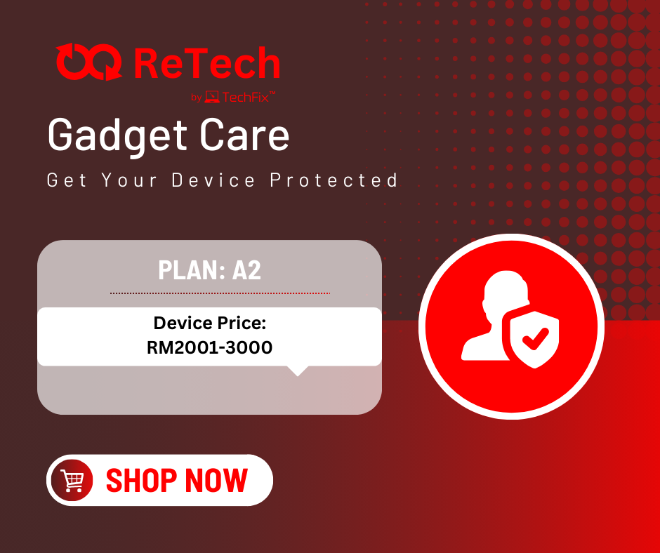ReTech Gadget Care Extended Warranty A2